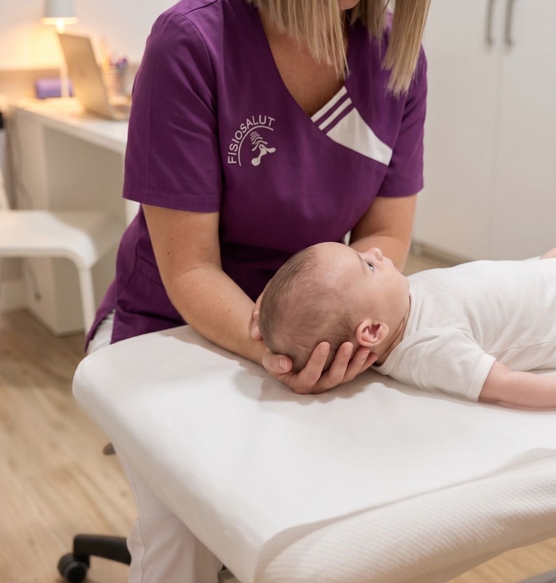 Osteopatia pediàtrica amb un nadó